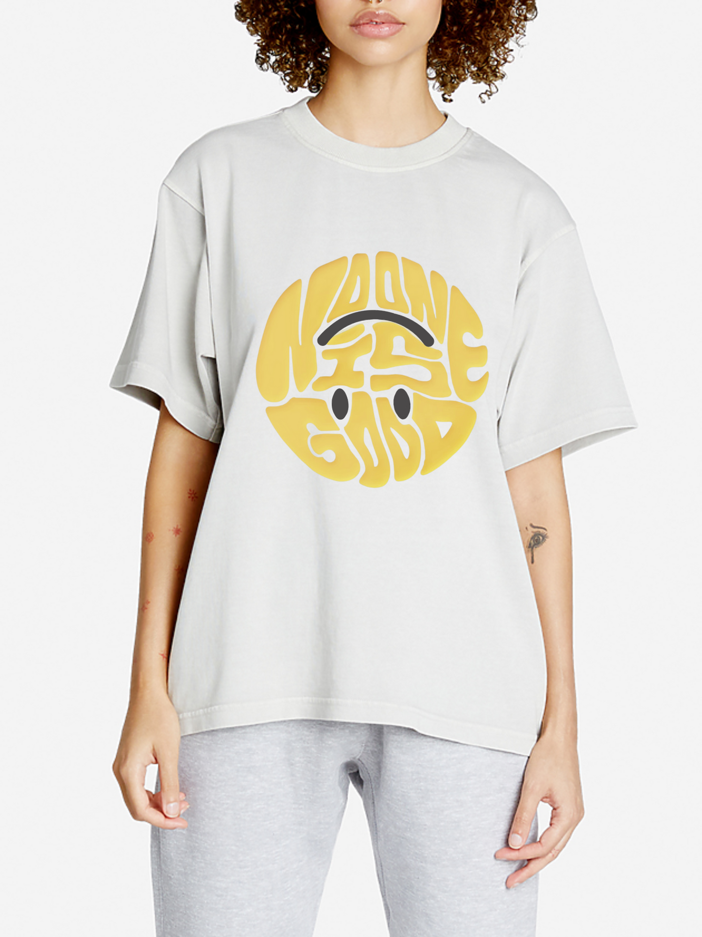 No One is Good Puff Tee