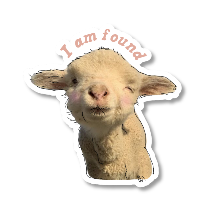I am Found Sticker
