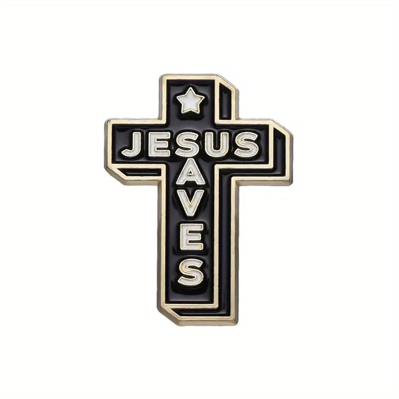 Jesus Saves Pin