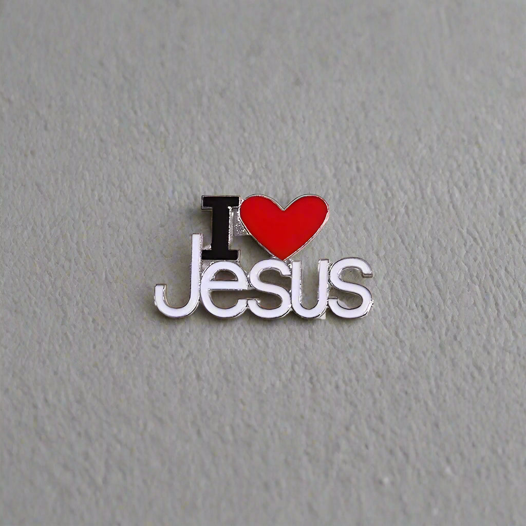 I Love Jesus Pin