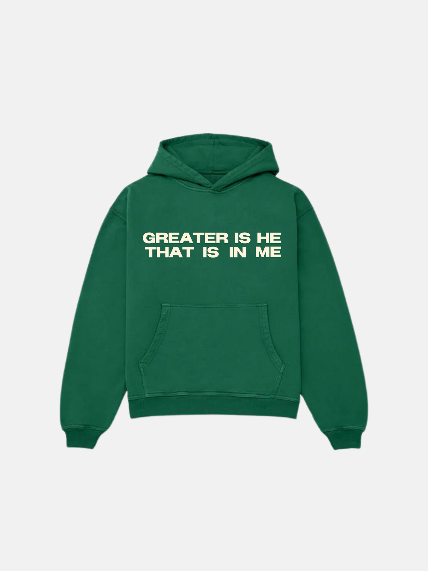 Greater is He Hoodie