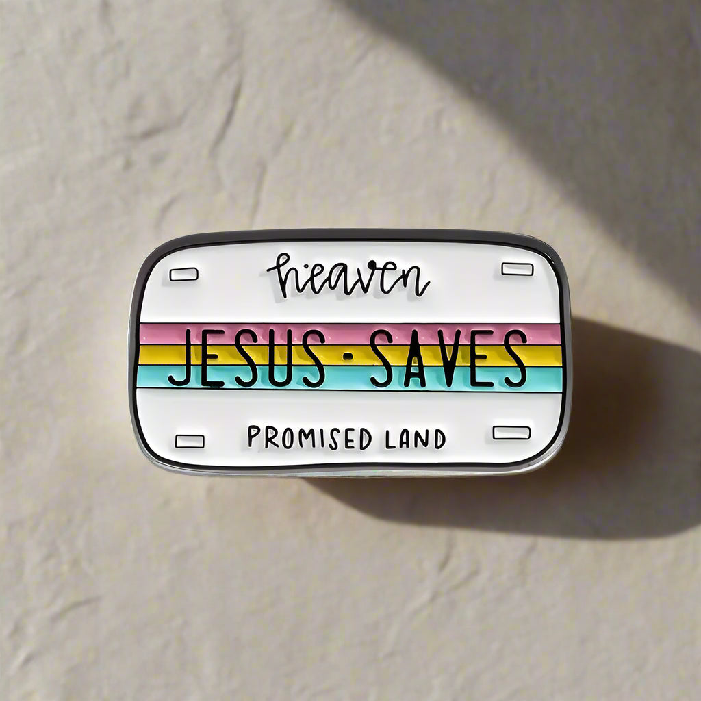 Jesus Saves Pin