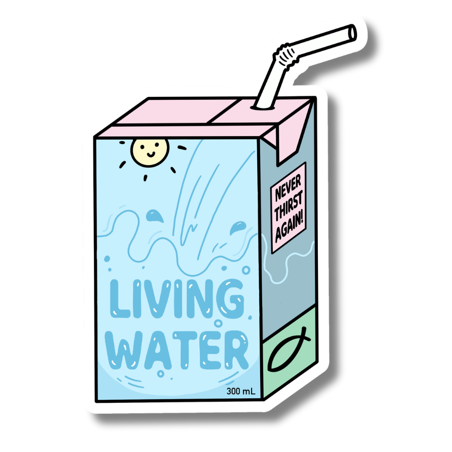 Living Water Sticker