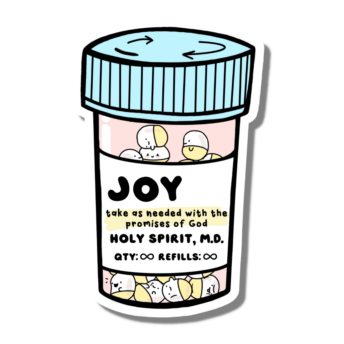 Joy Pills Sticker