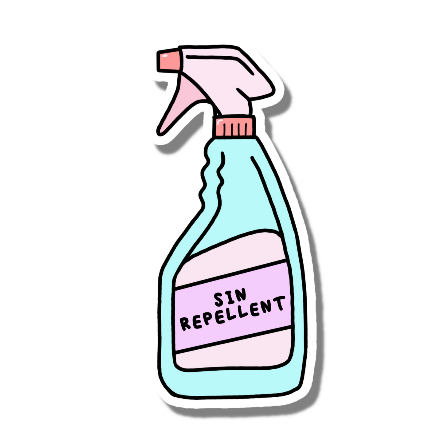Sin Repellent Sticker