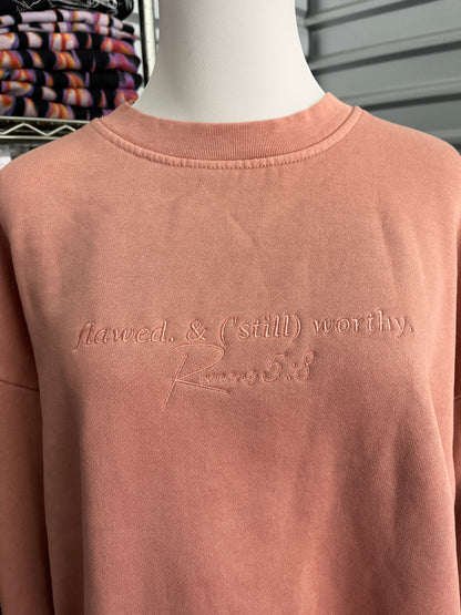 Flawed & Worthy Crewneck