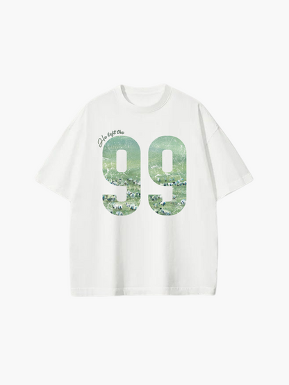 He Left the 99 Box Tee