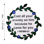 1 Peter 5:7 Pin