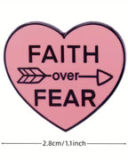Faith Over Fear Pin