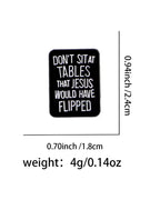 Flipped Tables Pin