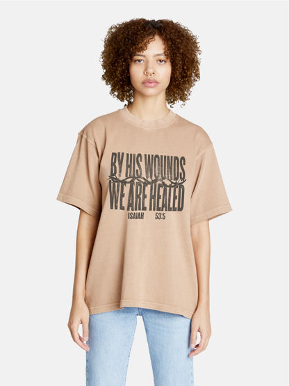 By His Wounds Tee