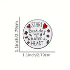 Grateful Heart Pin