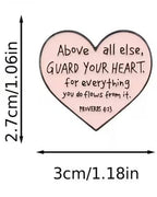 Guard Your Heart Pin