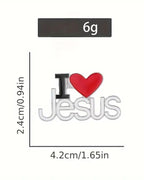 I Love Jesus Pin