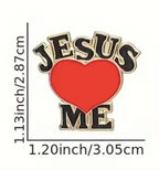 Jesus Loves Me Pin