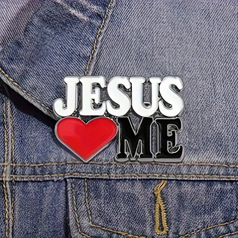 Jesus Loves Me Pin