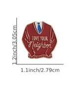 Love Your Neighbor Pin