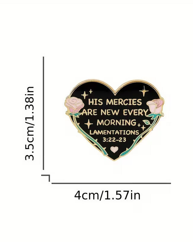 New Mercies Pin