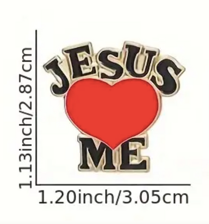 Jesus Loves Me Pin