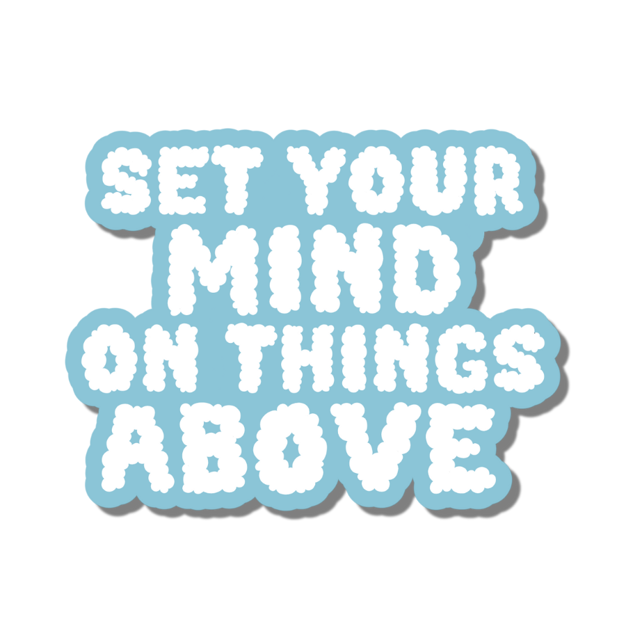 Things Above Sticker