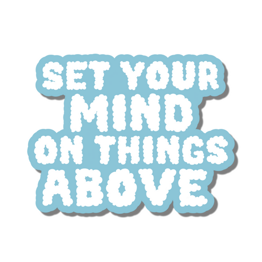 Things Above Sticker