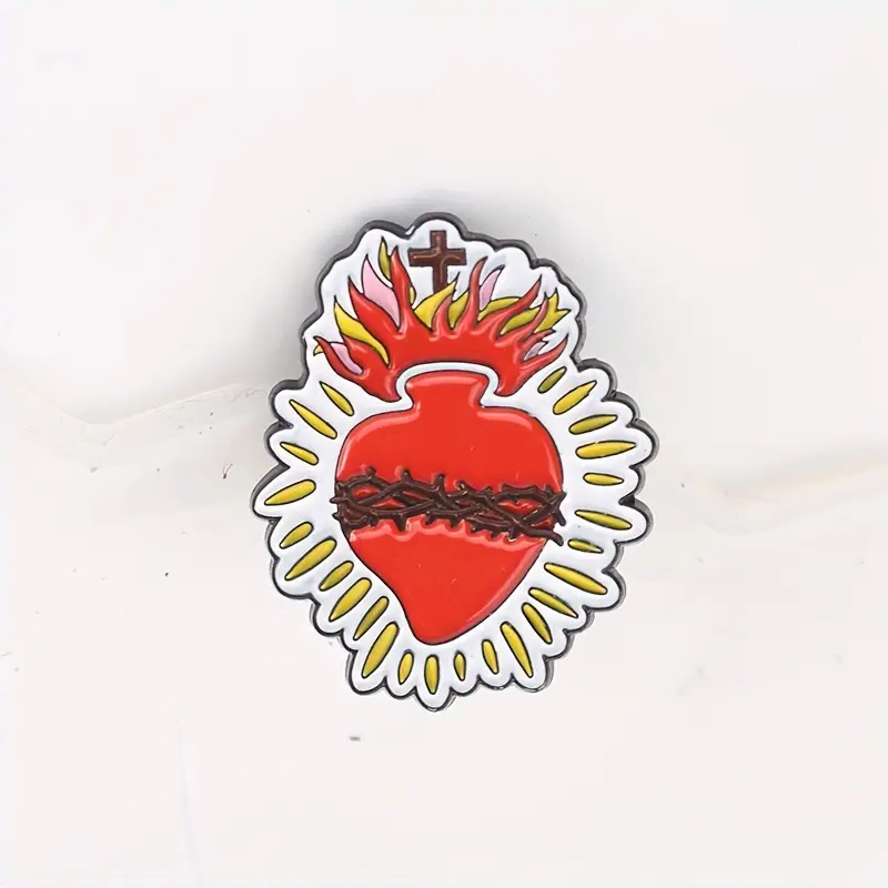 Heart on Fire Pin