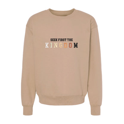 Seek First The Kingdom Crewneck