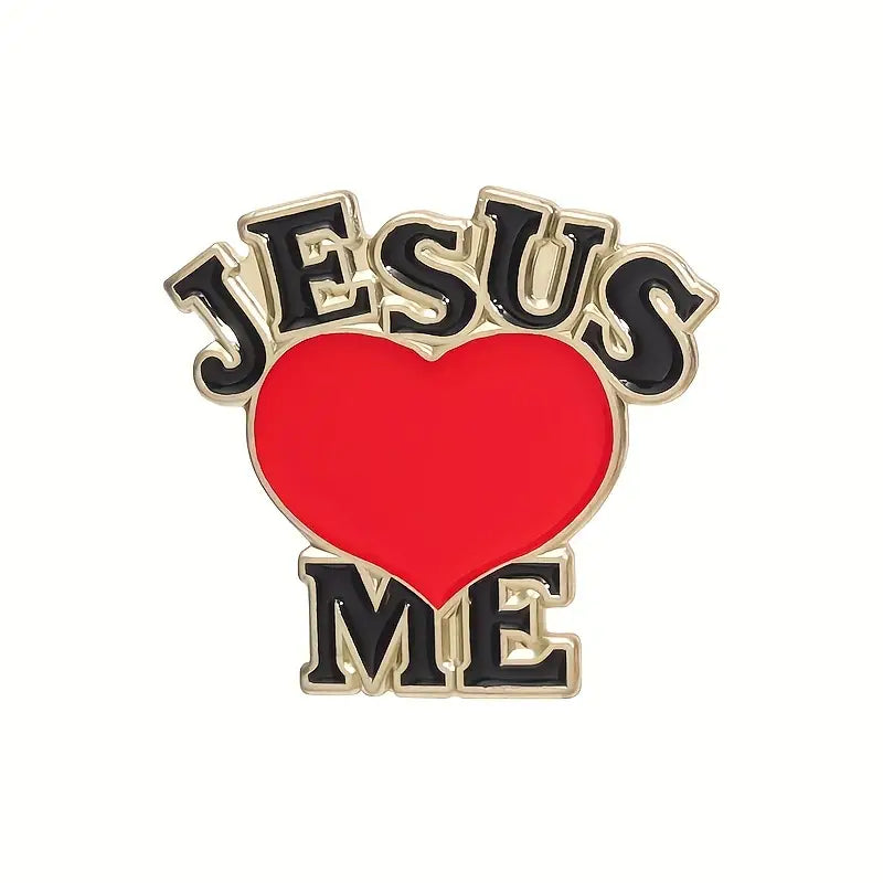 Jesus Loves Me Pin